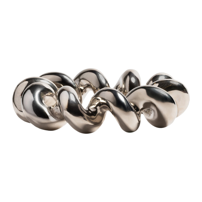 &k amsterdam Trivet Twist Onderzetter - Zilver