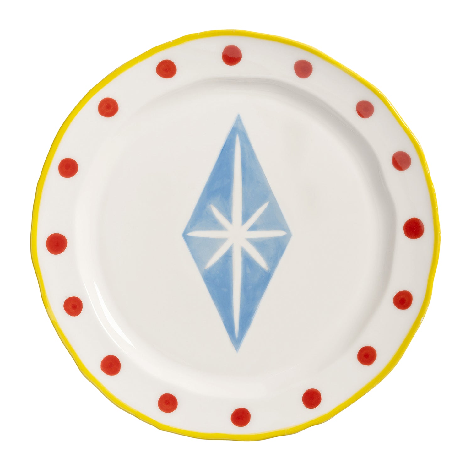 &k amsterdam Festivo Serveerschaal Ø 30,5 cm - Rhombic