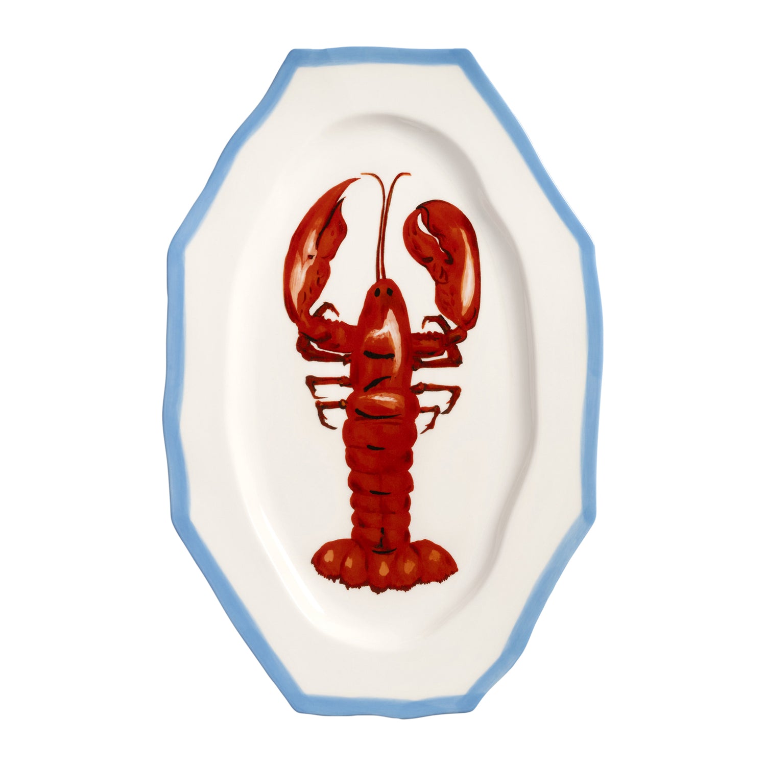 &k amsterdam Sirène Serveerschaal - Lobster