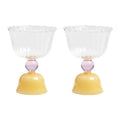 &k amsterdam Tulip Glas 2 st. - Karamel