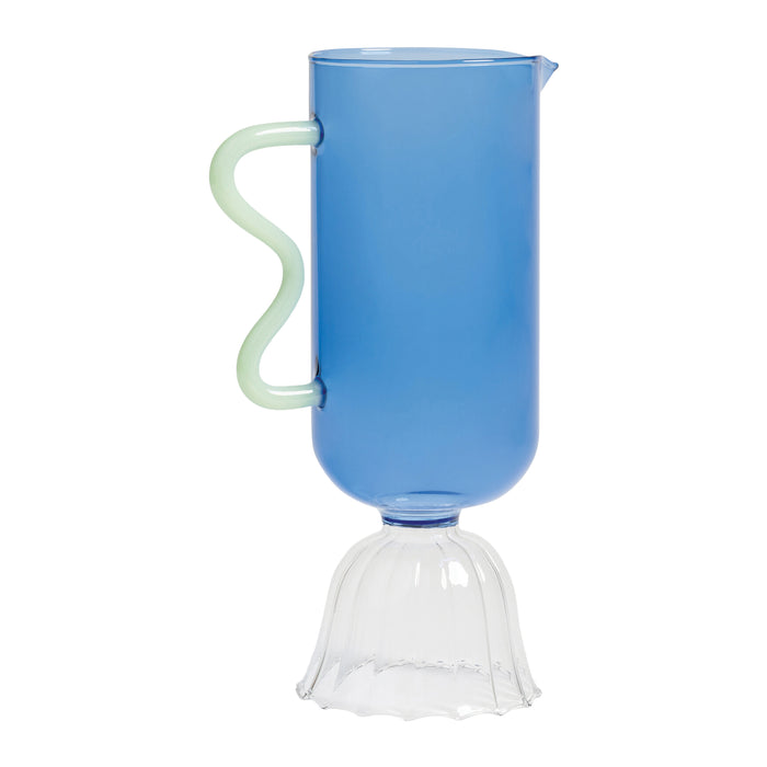 &k amsterdam Tulip Karaf 0,7 L - Blauw