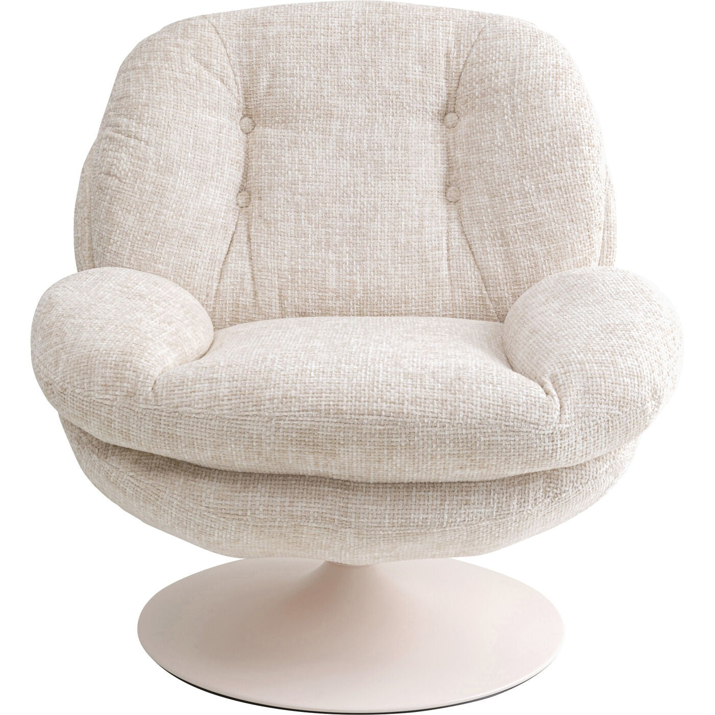 Kare Design Cosy Draaifauteuil - beige