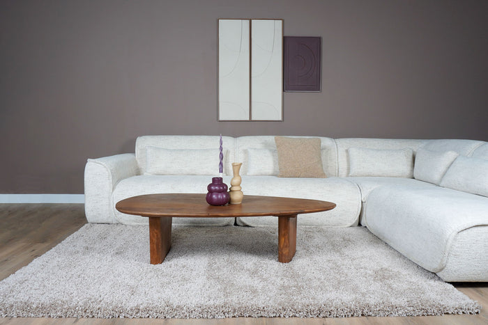 Veer Carpets - Karpet Milano Beige 80 x 300 cm