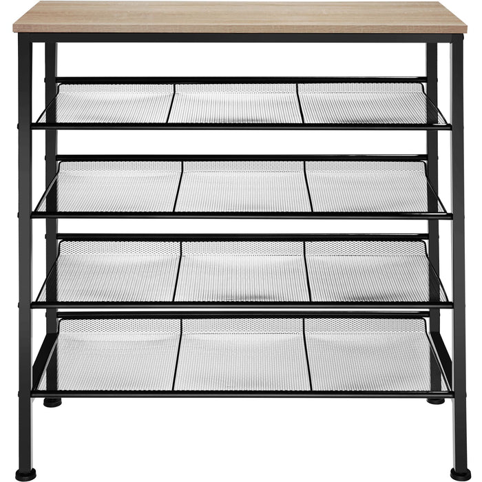 tectake® Schoenenrek Bournemouth 75,5x30,5x85,5cm