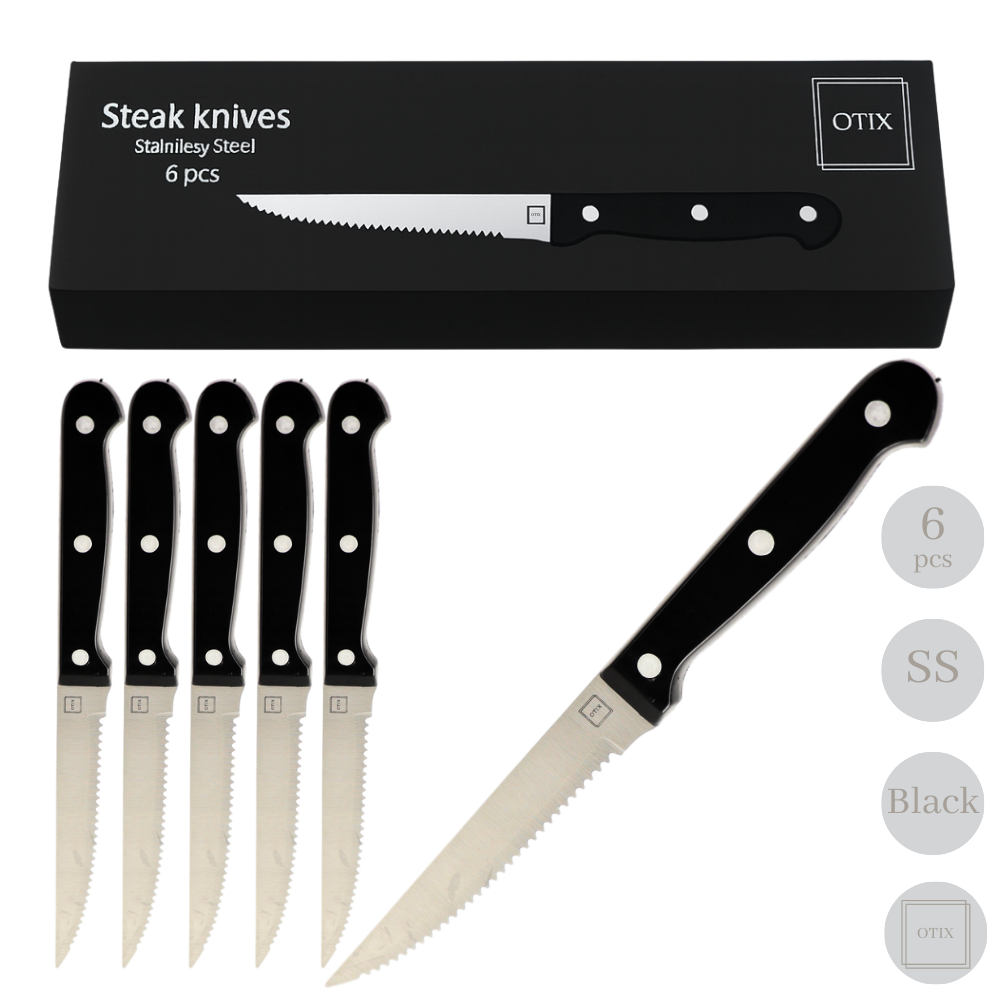 Orange85 Steakmessen set 6 delig