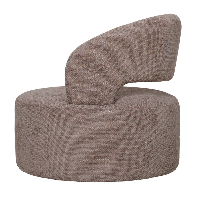 Giga Meubel - Fauteuil Taupe - Stof|Textiel - Japandi Stijl