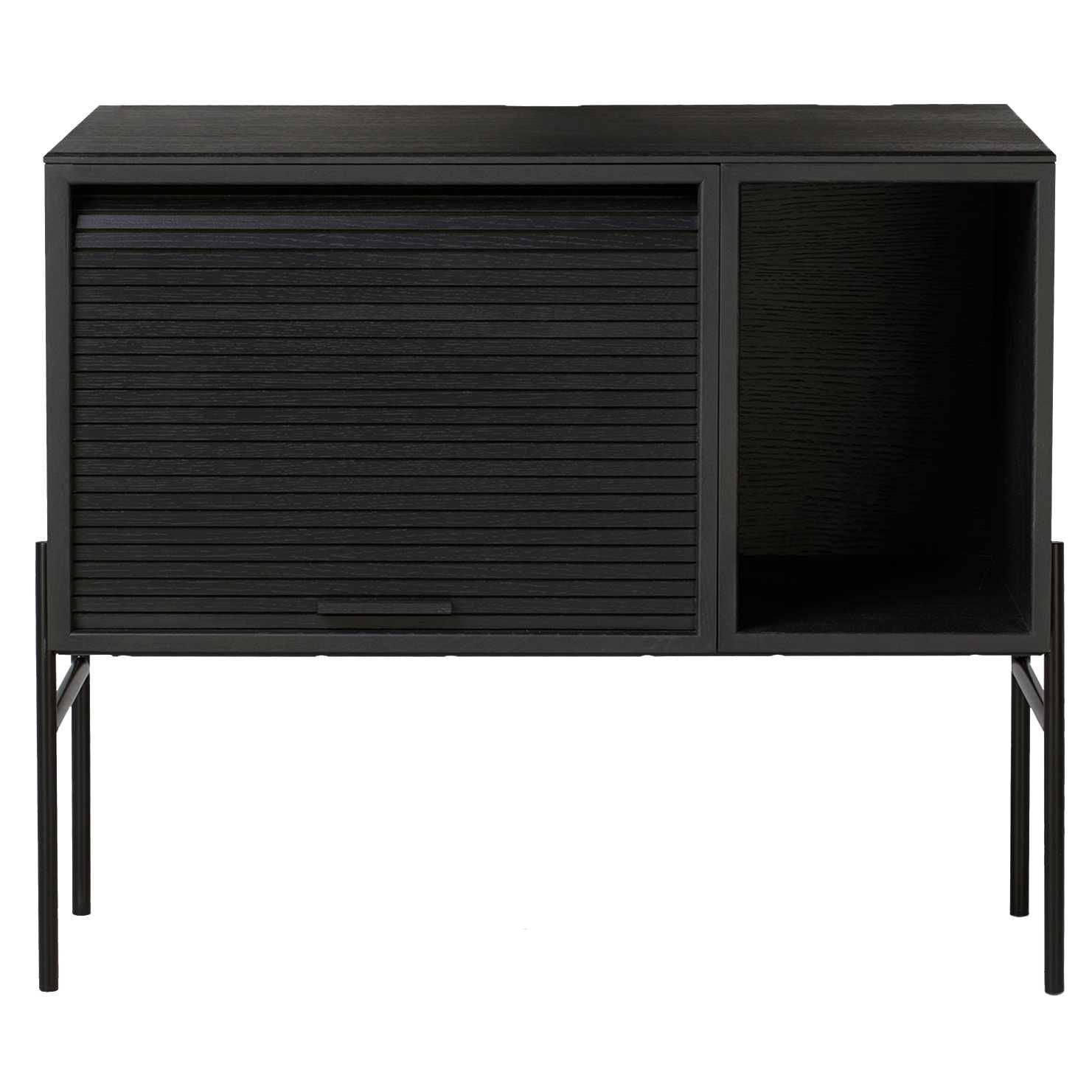 Hifive 75 dressoir H65 zwart eiken