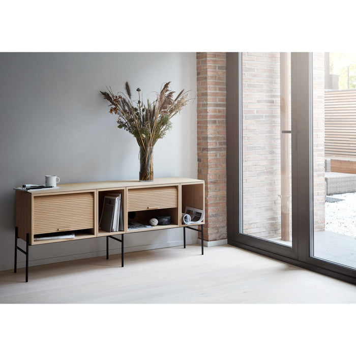 Hifive 75 dressoir H65 zwart eiken