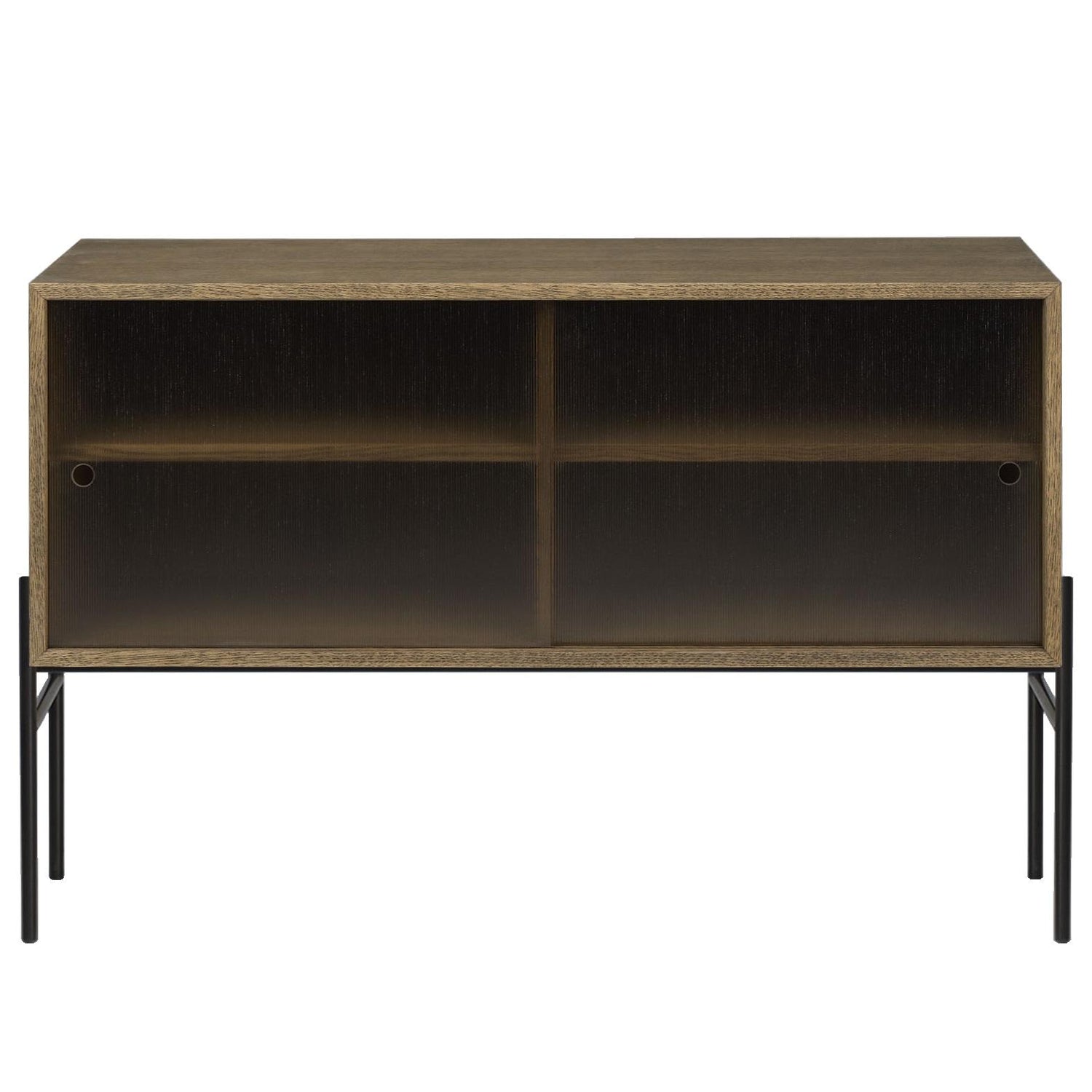 Hifive 100 dressoir H52 glas gerookt eiken