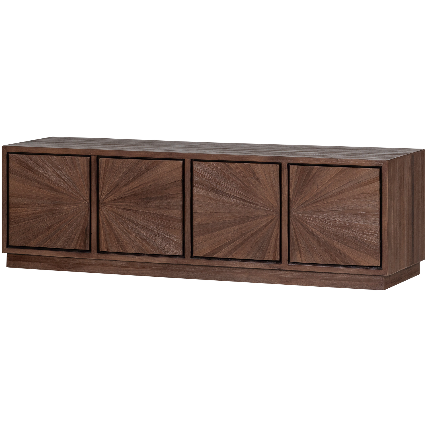 WOOOD Sun Tv-Meubel - Recycled Teak - Bruin - 45x150x44