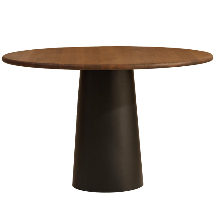 Circle of Calm eettafel Ø120 Smoked