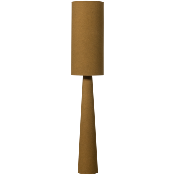 WOOOD Loft Vloerlamp XL - Metaal|Bouclé - Tapenade 187xØ35 cm
