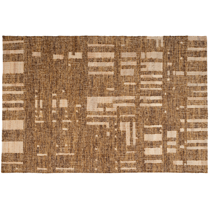 WOOOD Ian Handgeweven Vloerkleed - Wol - Bruin 170x240 cm