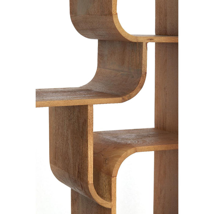 Light & Living Light&living Kast open 100x30x200 cm LABARE licht bruin