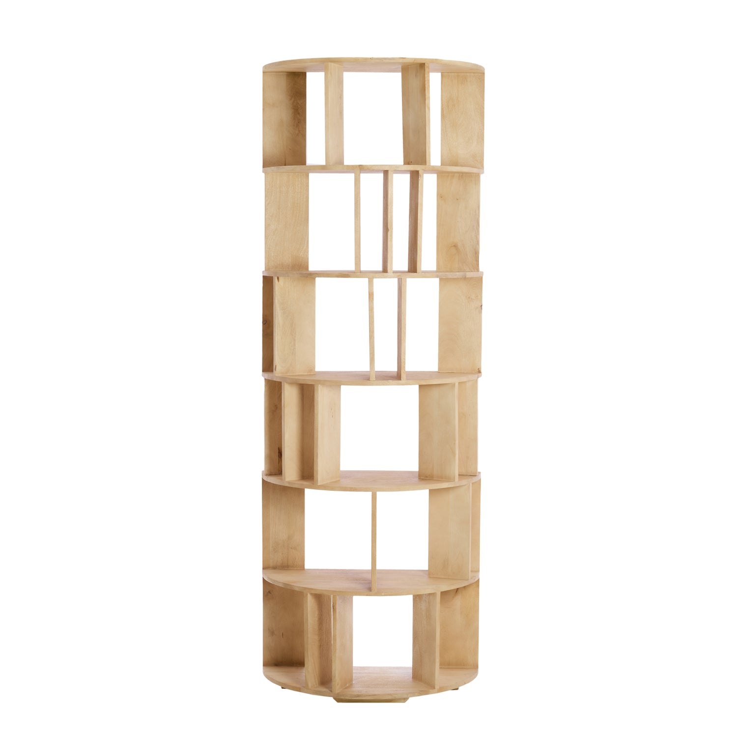 Light&living Wandkast open 76x37x212 cm LIMPYA mat naturel