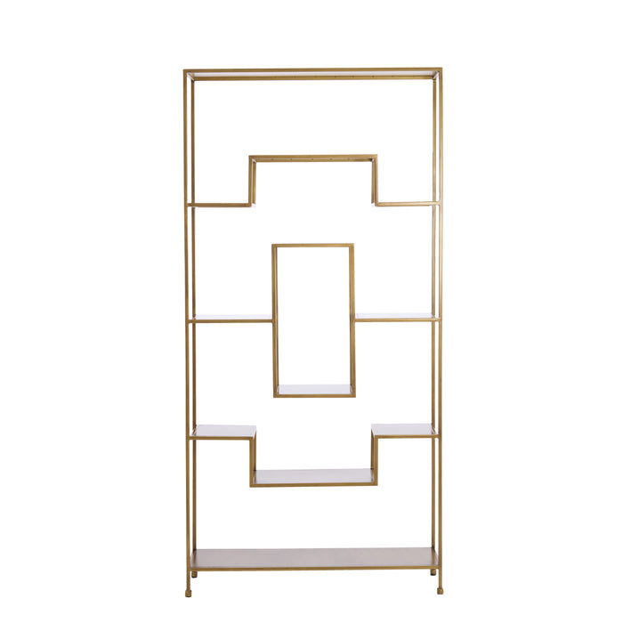 Light&living Kast open 100x30x205 cm REZINA antiek brons