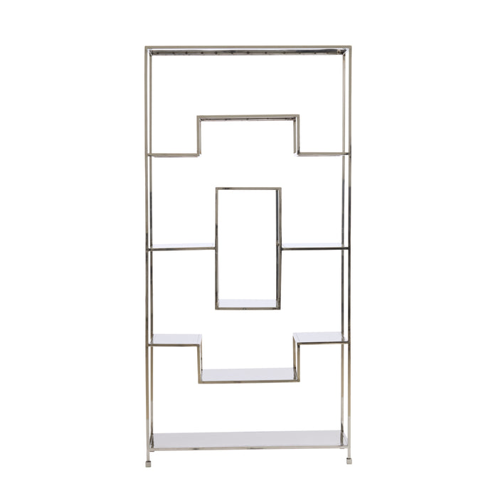 Light & Living Light&living Kast open 100x30x205 cm REZINA nikkel