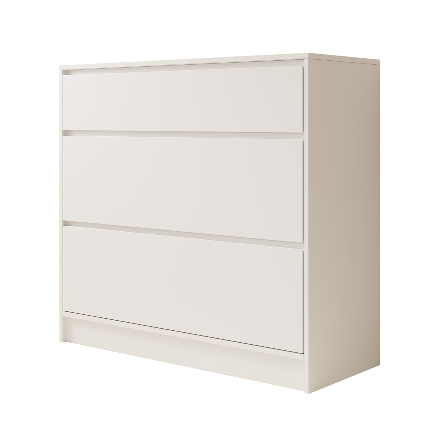 Meubella - Ladekast Brett - Wit - 99 cm