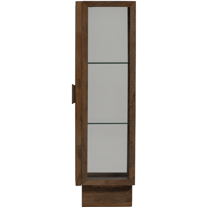 WOOOD Kella Kast 1-Deurs - Mango Hout - Bruin - 137x40x39