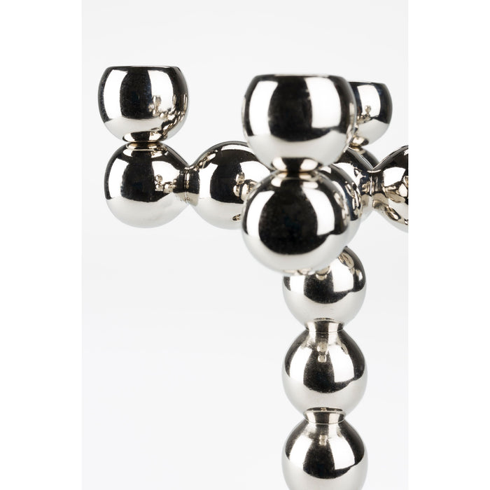 Zuiver Bubbles Four Kandelaar Shiny Zilver