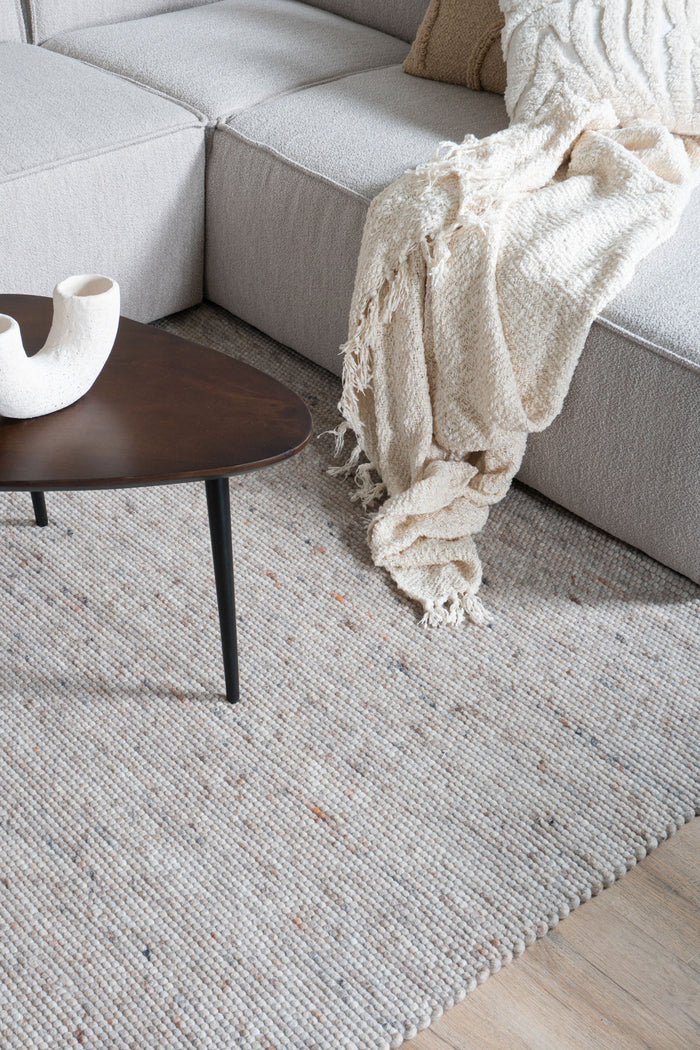 Veer Carpets - Vloerkleed Scott Donker Beige 160 x 230 cm