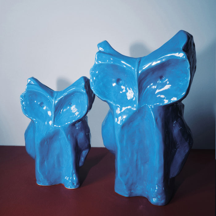 SERAX - Marni - Owl After Midnight Vaas L - Blauw