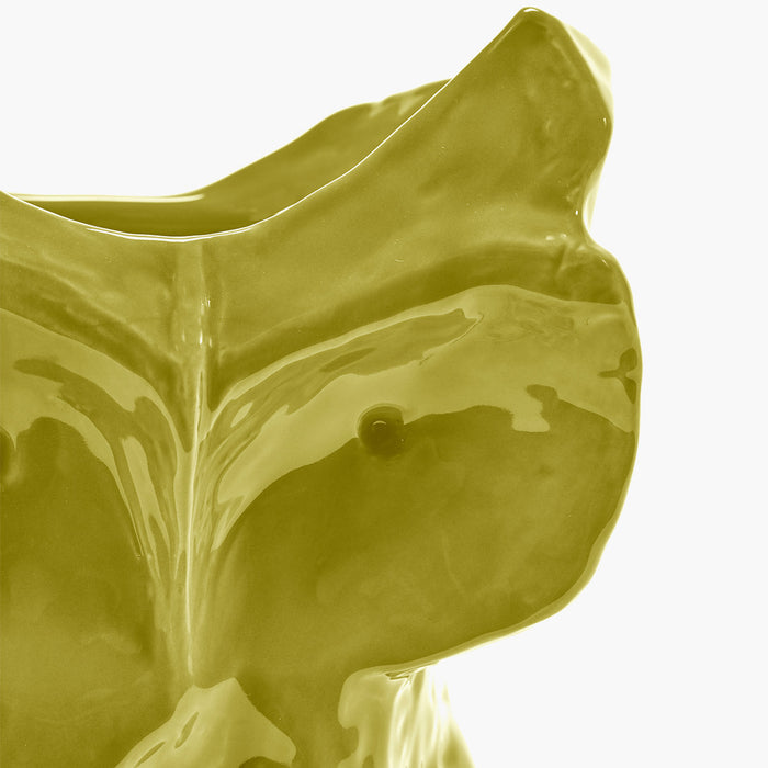 SERAX - Marni - Owl After Midnight Vaas L - Geel