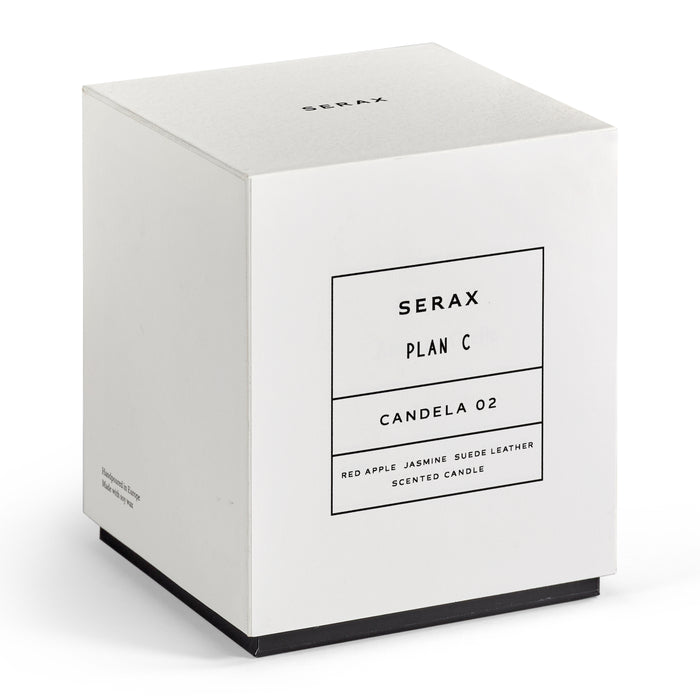 SERAX - Carolina Castiglioni - Plan C Geurkaars Ø 8,5 cm - Zwart/Oranje