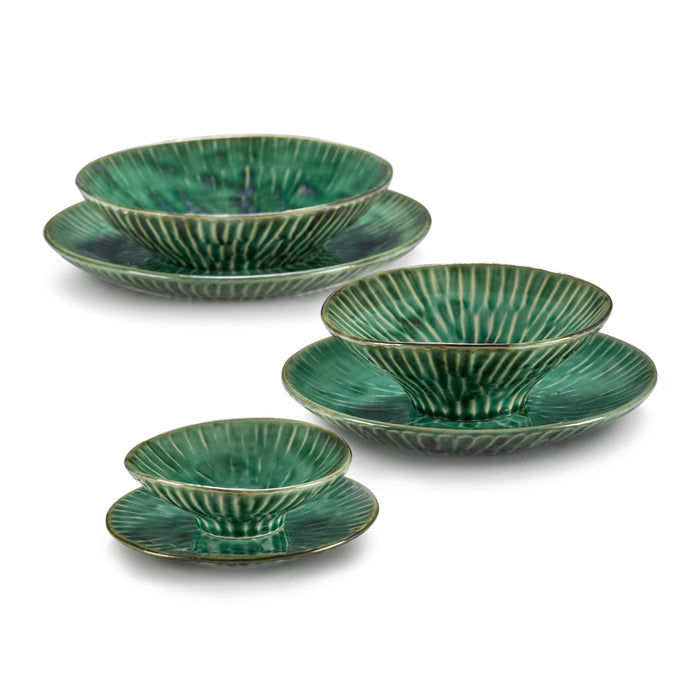 SERAX - Pascal Naessens - Verde Lanza Bord Ø 22 cm - 2 st. - Groen