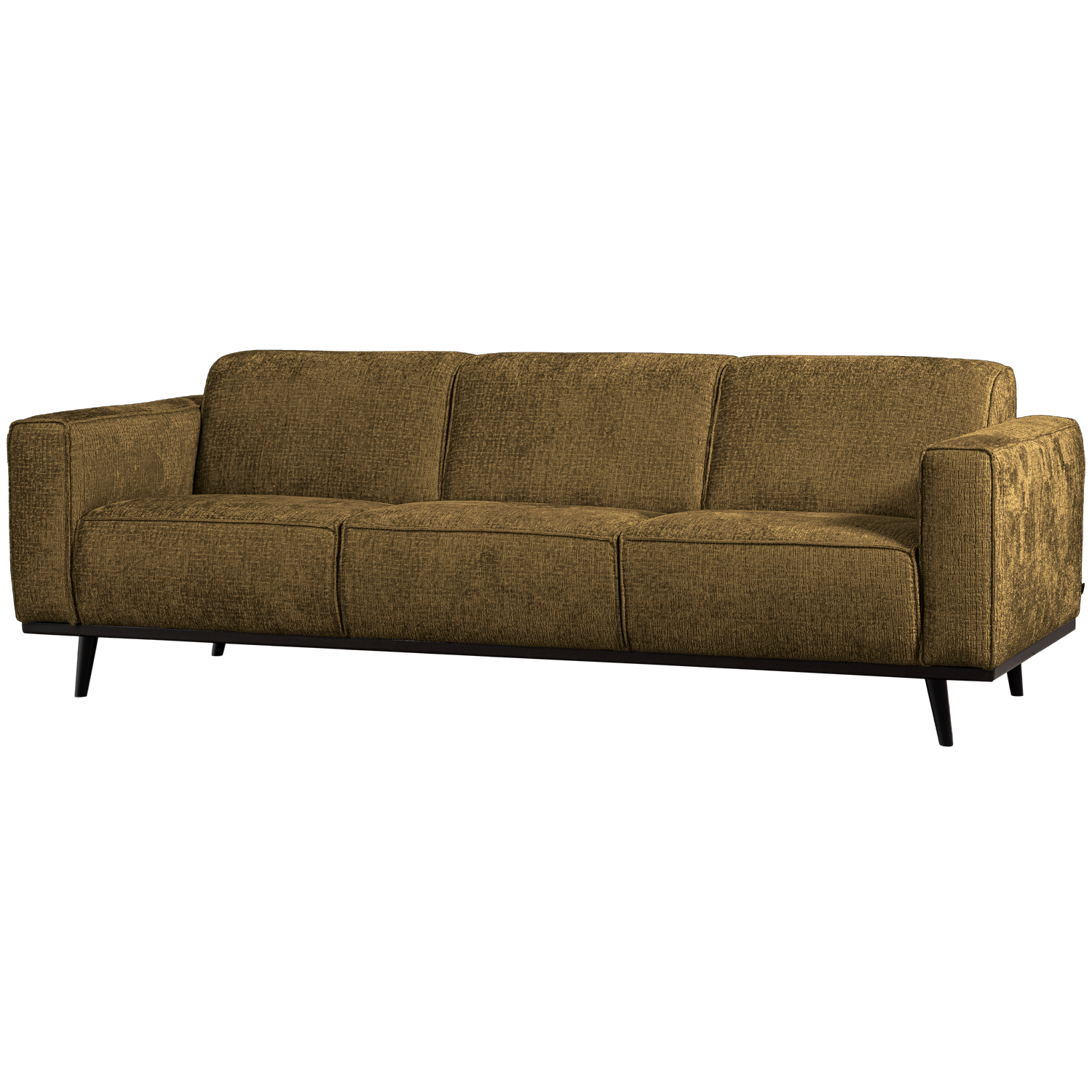 WOOOD Statement 3-Zits Bank - Polyester - Brass - 77x230x93