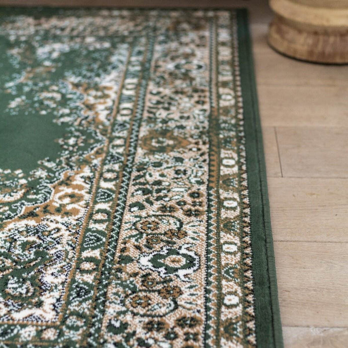 Interieur05 Vintage Vloerkleed Keshan Groen - 160 x 230 cm
