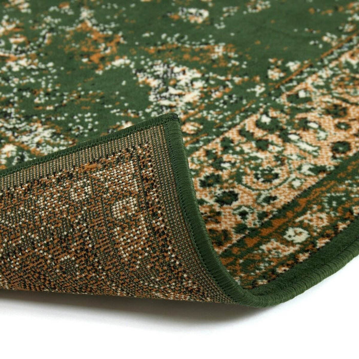 Interieur05 Vintage Vloerkleed Keshan Groen - 280 x 190 cm