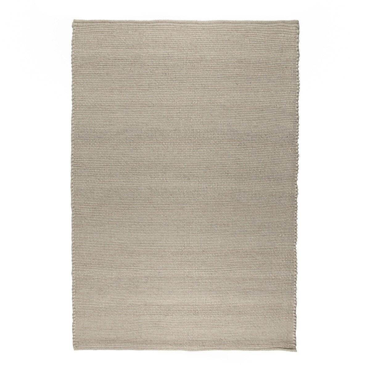 Interieur05 Wollen Vloerkleed Ivoor wit Vik - 160 x 230 cm