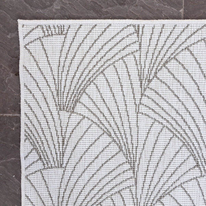 Interieur05 Buitenkleed Deco bruin|grijs dubbelzijdig - 160 x 230 cm