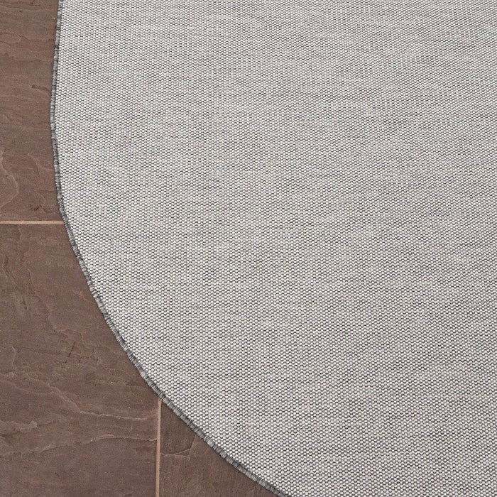 Buitenkleed Ronde hoek - Mono - Grijs|Wit - Dubbelzijdig - EVA Inte...