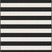 Eva Interior Buitenkleed Stripes zwart|wit dubbelzijdig - 240 x 340 cm
