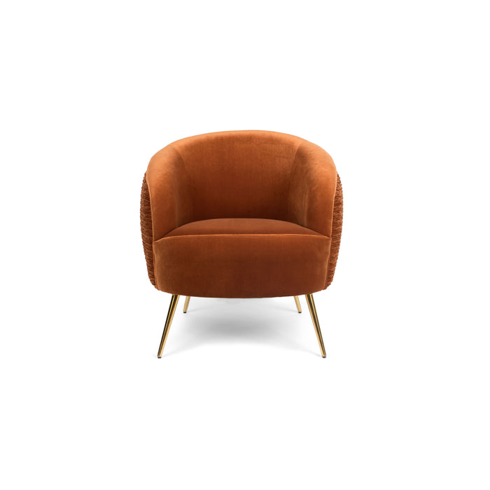 Bold Monkey So Curvy fauteuil oranje