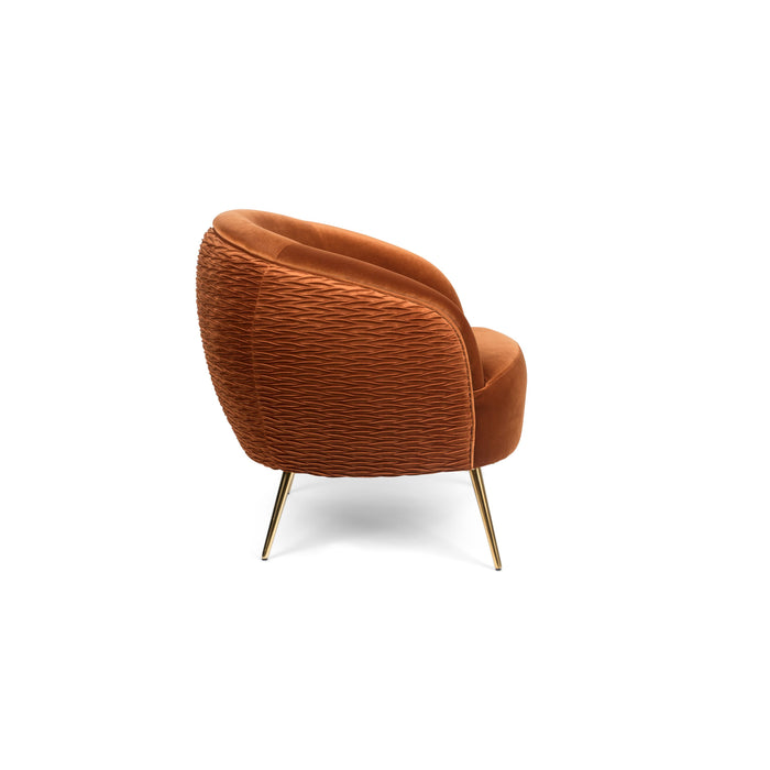 Bold Monkey So Curvy fauteuil oranje