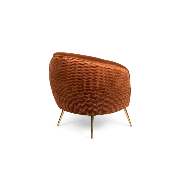 Bold Monkey So Curvy fauteuil oranje