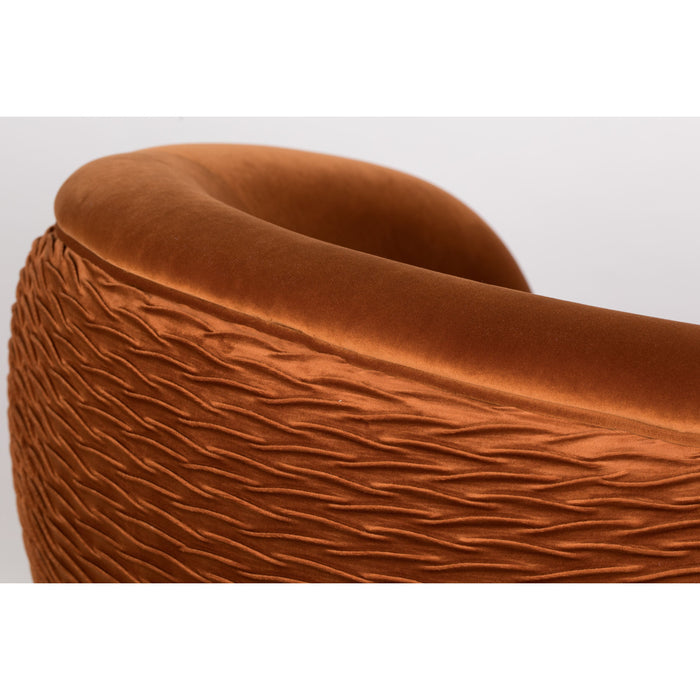 Bold Monkey So Curvy fauteuil oranje