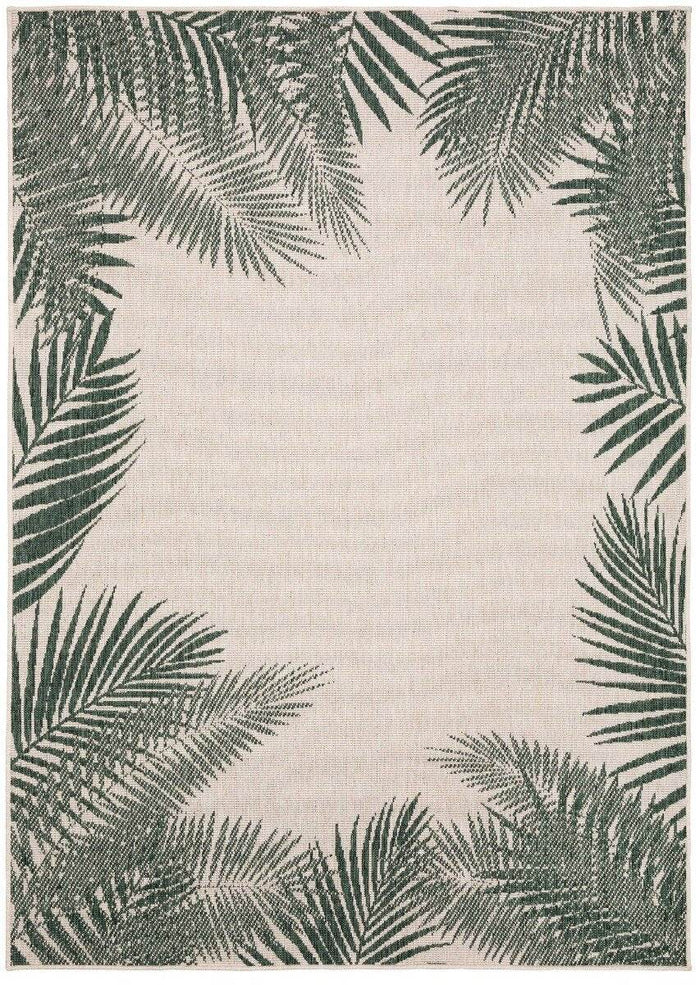 Buitenkleed Leaf - Groen - dubbelzijdig - EVA Interior - 160 x 230 cm