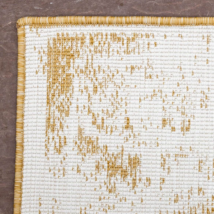 Buitenkleed sage - Geel|Okergeel - dubbelzijdig - EVA Interior