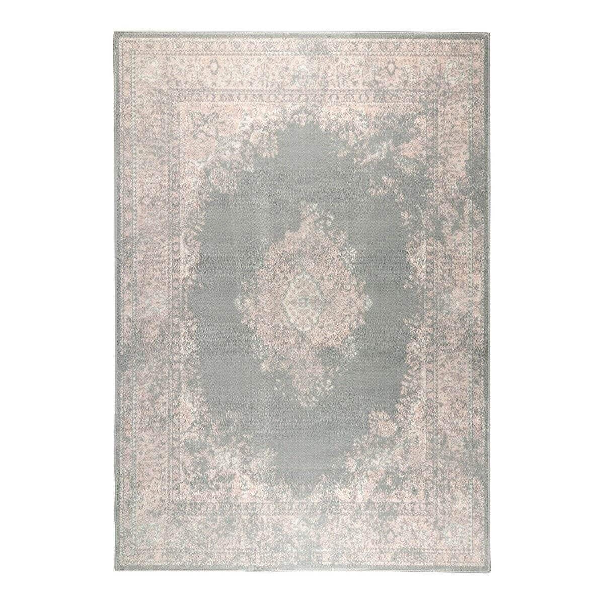 Interieur05 Vintage Vloerkleed Keshan Grijs - 240 x 330 cm