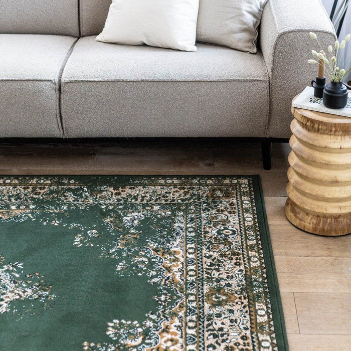 Interieur05 Vintage Vloerkleed Keshan Groen - 80 x 150 cm