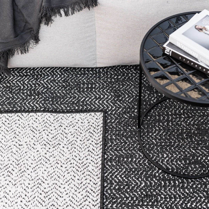 Buitenkleed Dahl Zwart Eva Interior - 160 x 230 cm