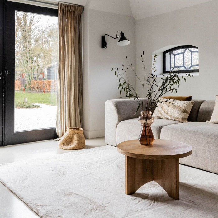 Interieur05 Zacht Hoogpolig Vloerkleed Lux Creme - 200 x 290 cm