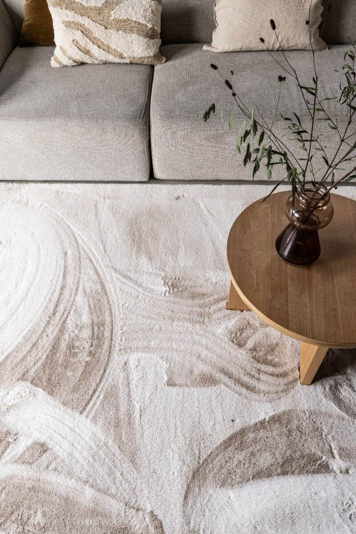 Interieur05 Zacht Hoogpolig Vloerkleed Lux Creme - 240 x 330 cm