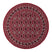 Interieur05 Rond vintage vloerkleed Marad Rood Interieur 05