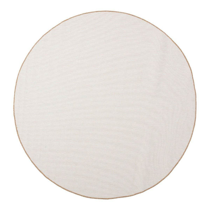 Interieur05 Rond Jute buitenkleed Naturel Uni - 240 x 240 cm