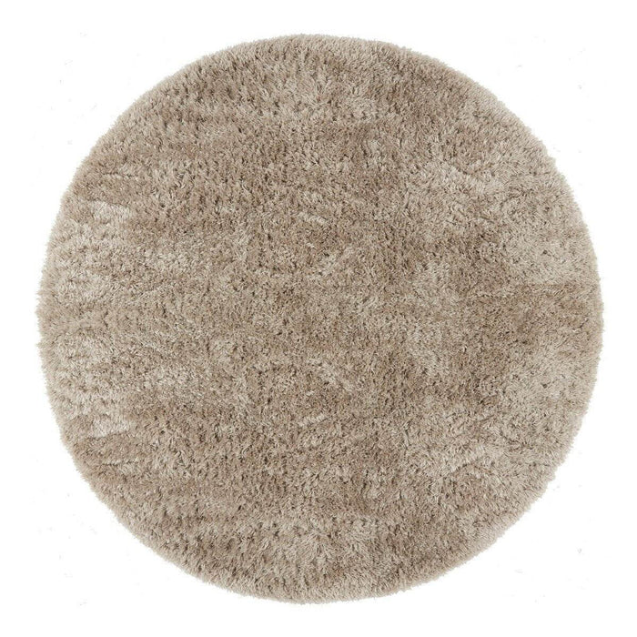 Interieur05 Rond Hoogpolig vloerkleed Fender wit|creme - 200 x 200 cm